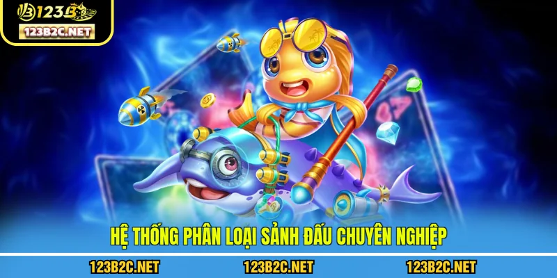 Hệ thống phân loại sảnh đấu chuyên nghiệp tại 123B